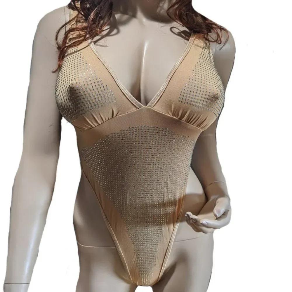 Rhinestone Rebel Teddy / Bodysuit - Picture 2 of 4